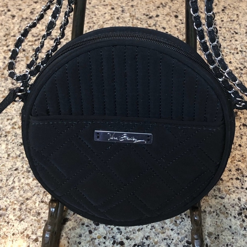 Vera Bradley, Round Microfiber, Crossbody